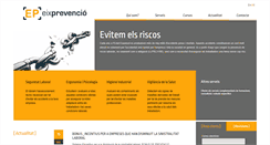 Desktop Screenshot of eixprevencio.com